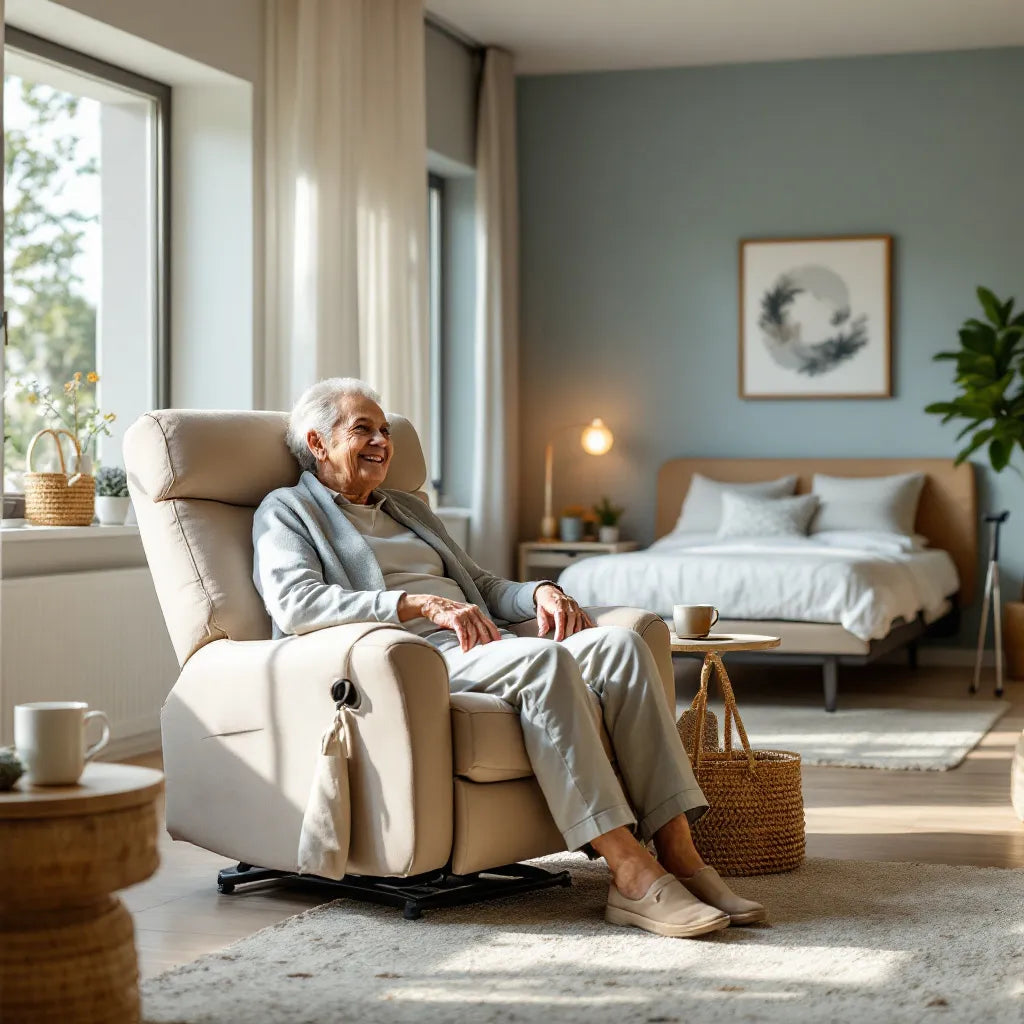 Aufstehsessel Alltag Nutzung: 7 Vorteile beim Fernsehen und Entspannen - RehaComfort