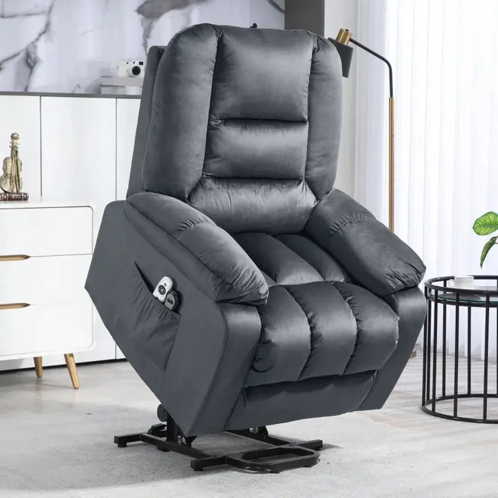 RehaComfort Aufstehsessel Tavaro Premium mit Massage und Wärme RehaComfort