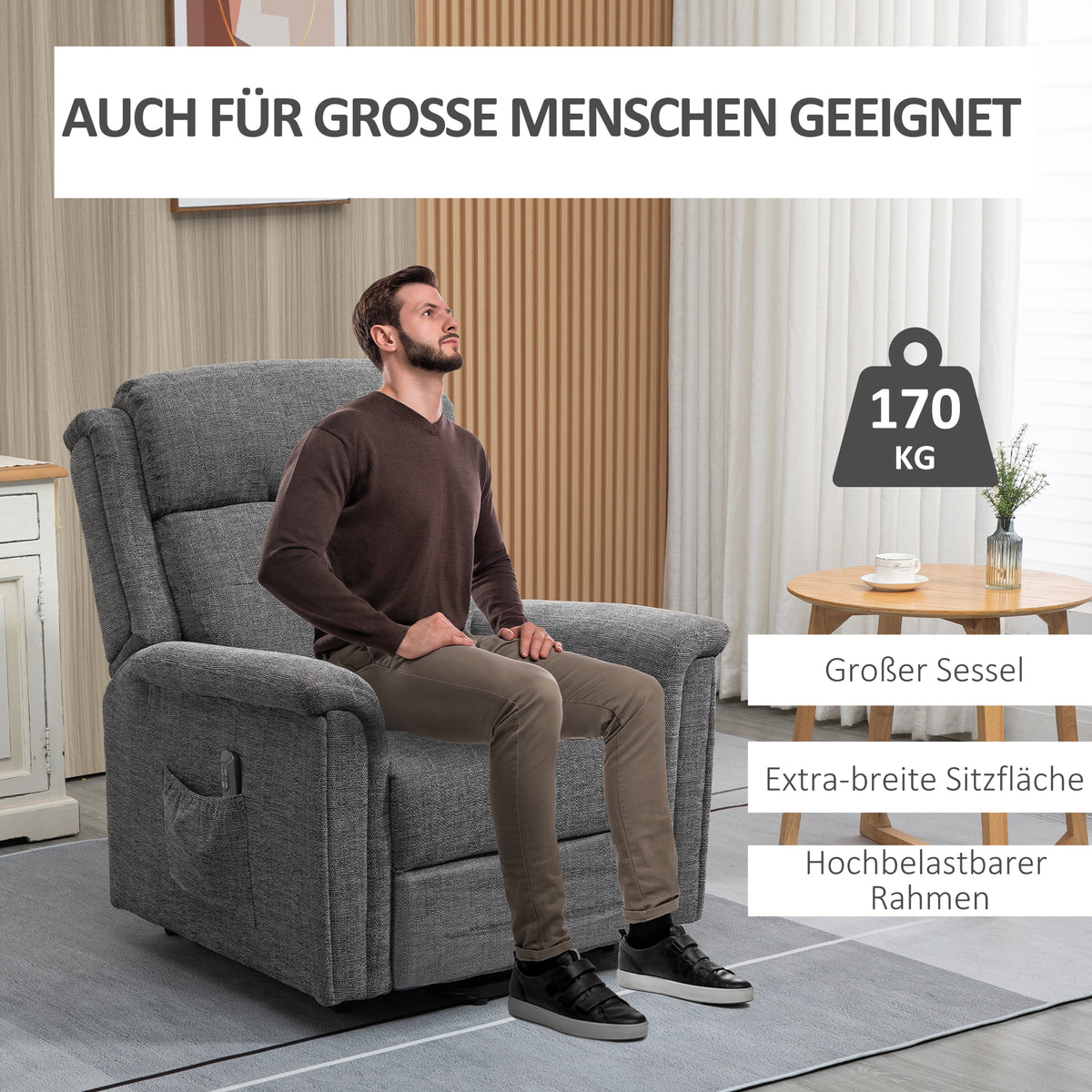 RehaComfort Aufstehsessel Dormiro Fernbedienung