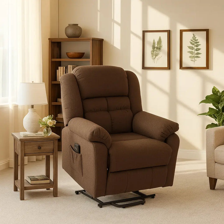 Aufstehsessel mit Massagefunktion | Velara | mit Massage und Wärme | RehaComfort RehaComfort