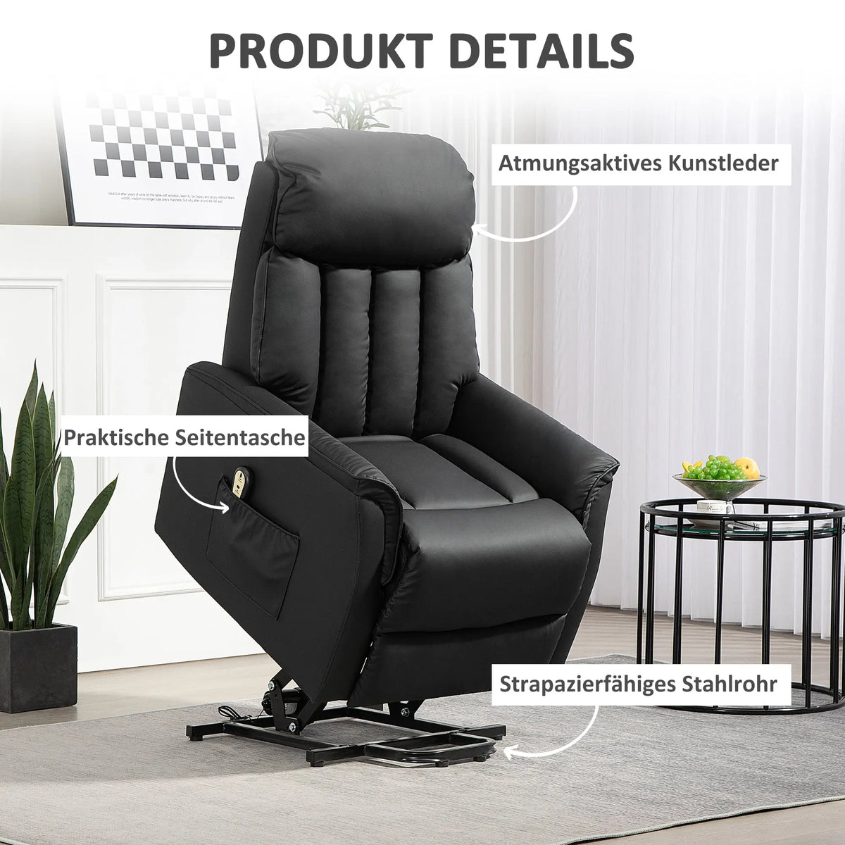 RehaComfort Aufstehsessel Elvio