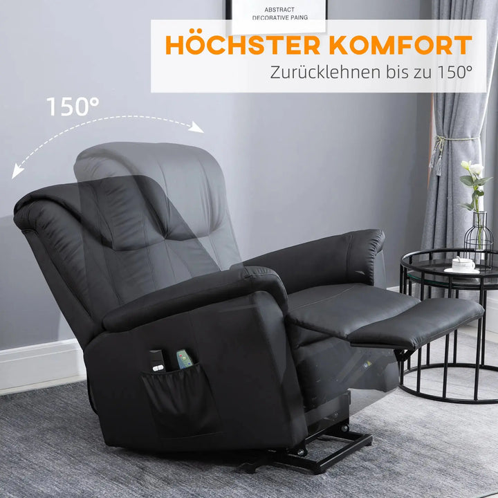 RehaComfort Aufstehsessel Vitano mit Massage und Wärme RehaComfort